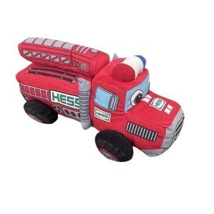 Hess 2020 Soft Fire Truck Plush - My First Truck Lights Up, Sound Tested